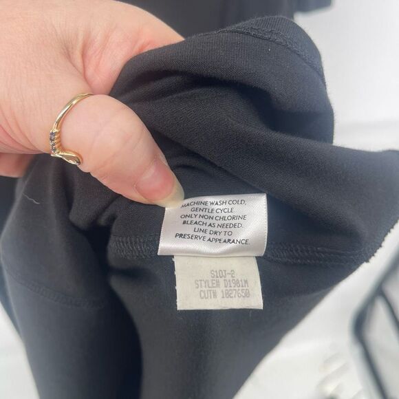 Eileen Fisher Women's Scoopneck Dress Short Sleeve Mini Casual fit and flare XS - Picture 8 of 9